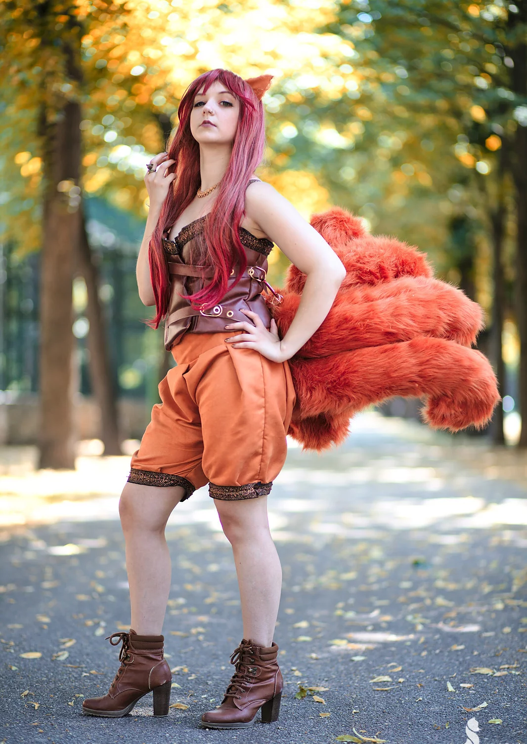 Cosplay-Cover: Vulpix [Steampunk Gijinka]
