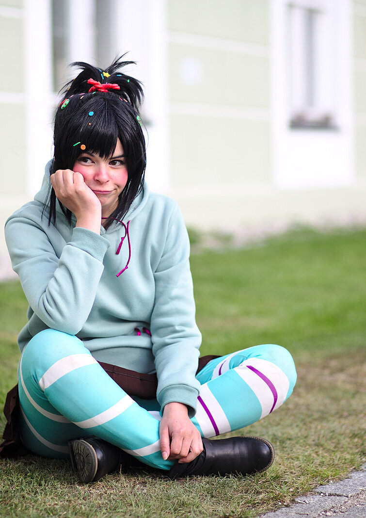 Cosplay-Cover: Vanellope von Schweetz