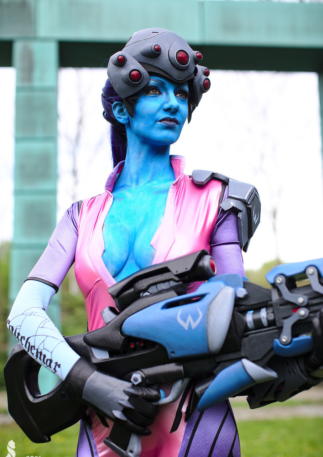 Cosplay-Cover: Widowmaker