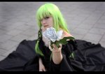 Cosplay-Cover: C.C Artbook Ball Gown