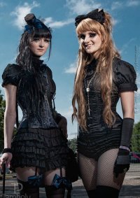 Cosplay-Cover: Black&blue Ero Lolita