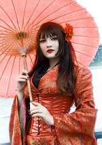 Cosplay-Cover: Red Kimono ~ Handmade ~ Mai 2010