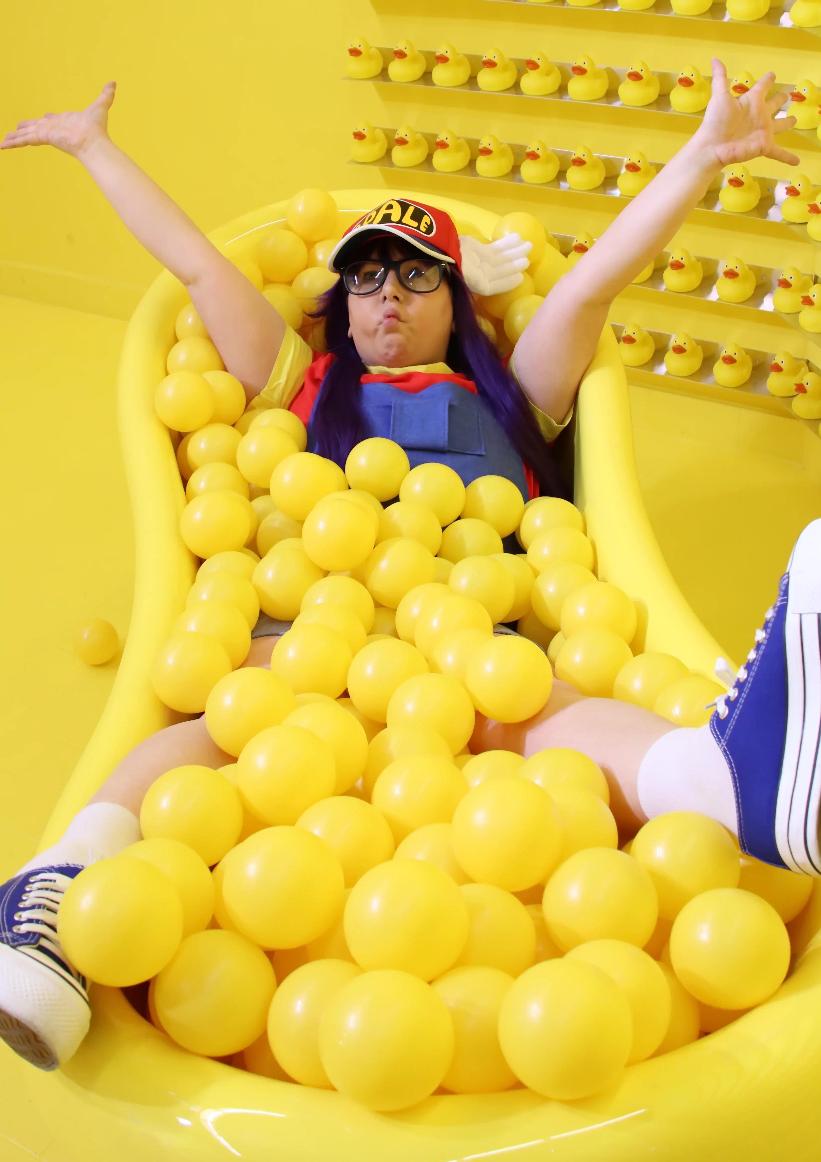 Cosplay-Cover: Arale Norimaki