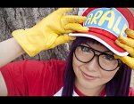 Cosplay-Cover: Arale Norimaki