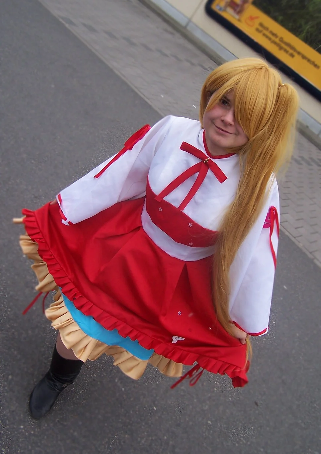 Cosplay-Cover: Neru Akita [Project Diva Kimono]