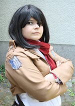 Cosplay-Cover: Mikasa Ackermann [Scout Legion]