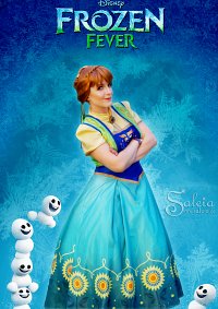 Cosplay-Cover: Anna von Arendelle (FROZEN Fever)