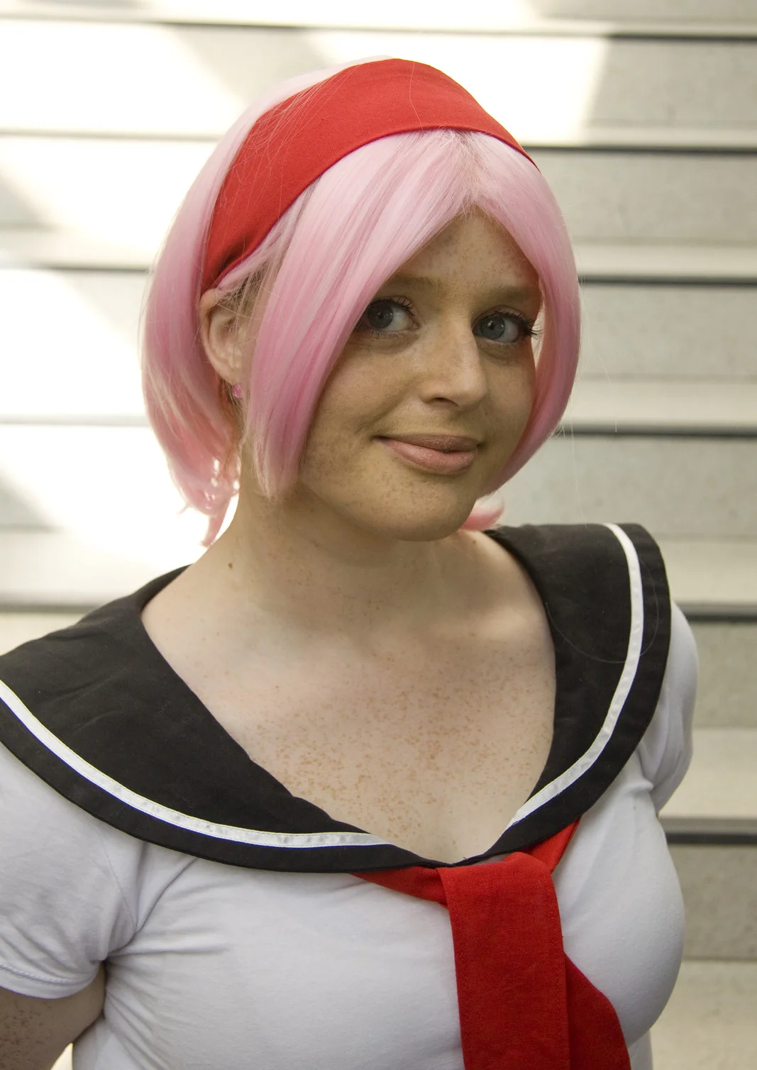 Cosplay-Cover: Haruno Sakura [Shippu! Gakuen Den]