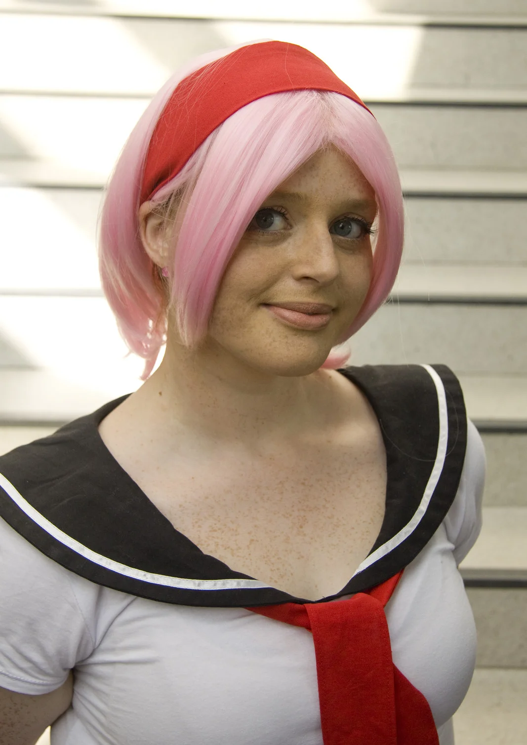 Cosplay-Cover: Haruno Sakura [Shippu! Gakuen Den]