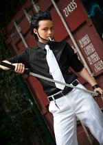 Cosplay-Cover: Asuma Sarutobi | white suit