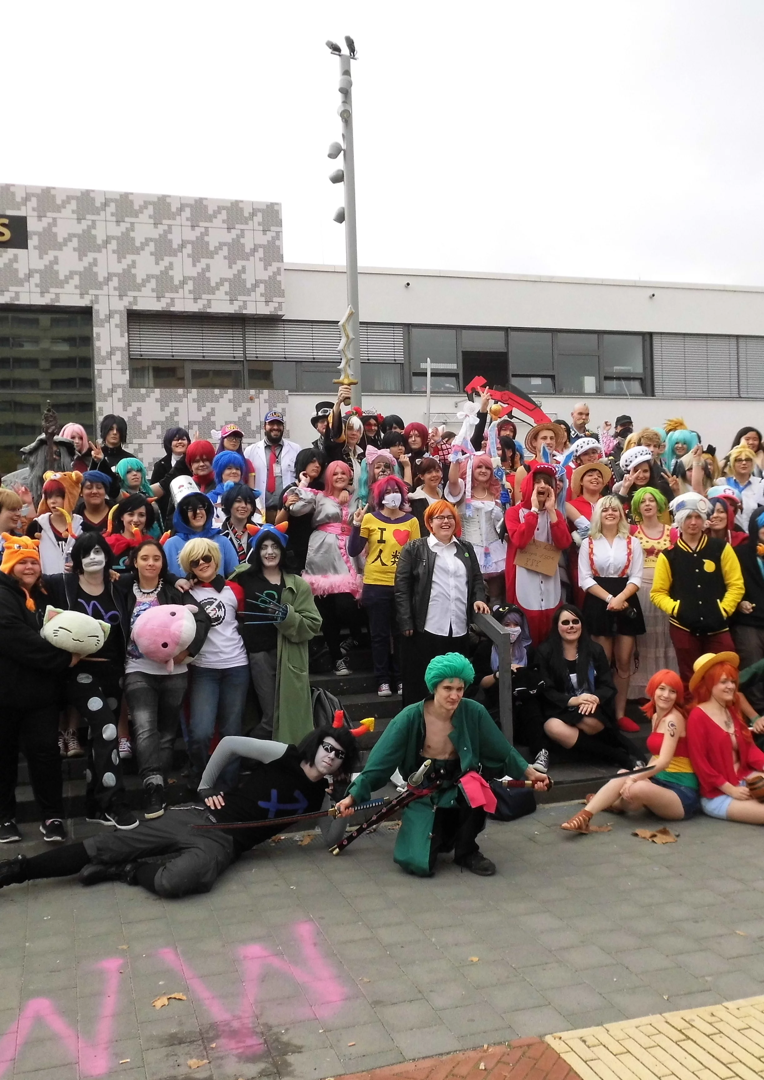 Cosplay-Cover: Monkey D. Luffy (Jumpsuit)