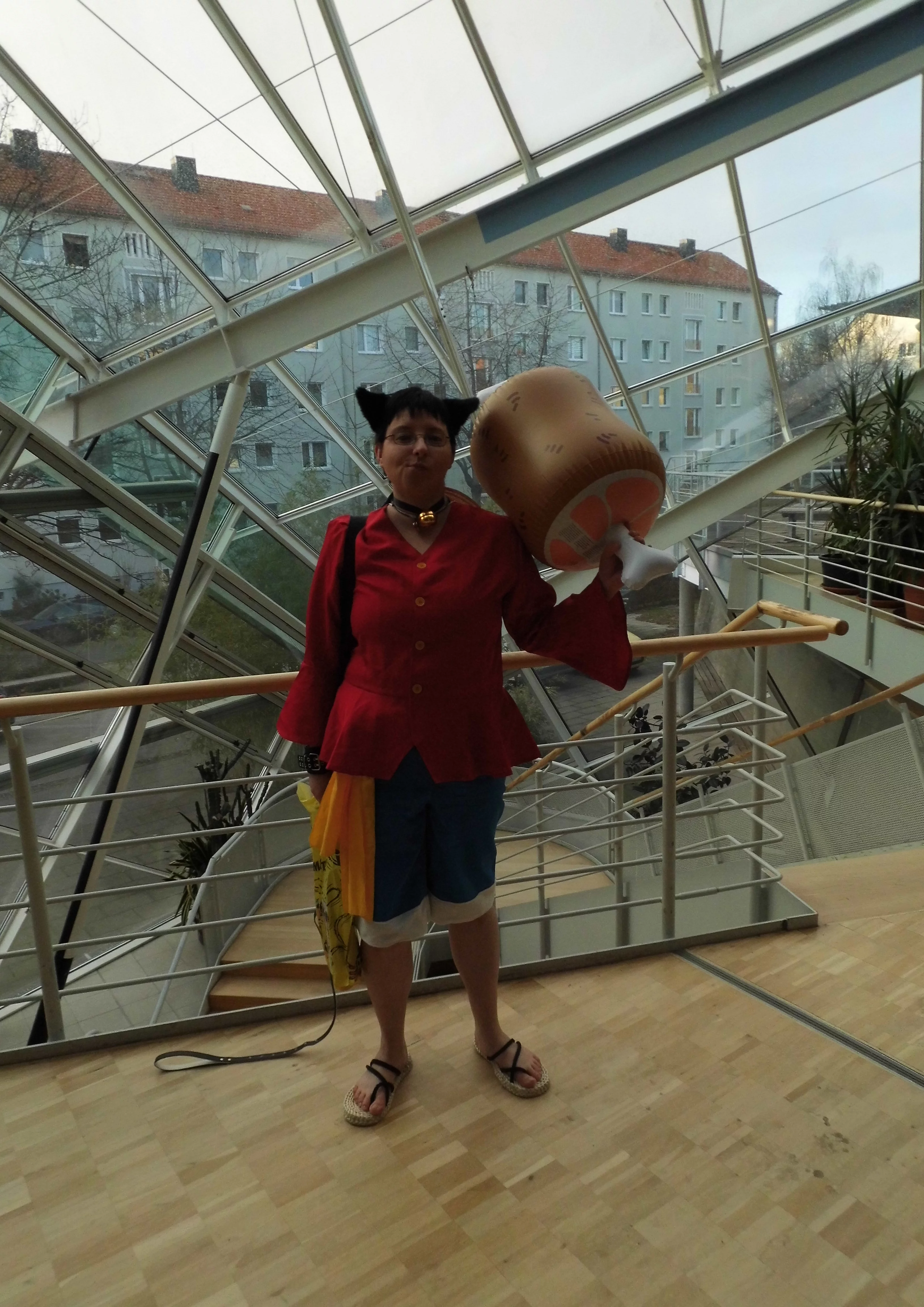 Cosplay-Cover: Monkey D. Luffy (Kitten - Fanstil)