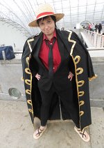 Cosplay-Cover: Monkey D. Luffy (Strong World [Movie] Mafia Mantel