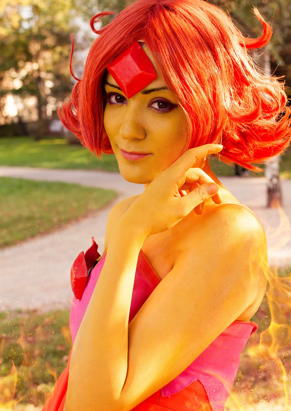 Cosplay-Cover: Flame Princess [Vault of Bones]