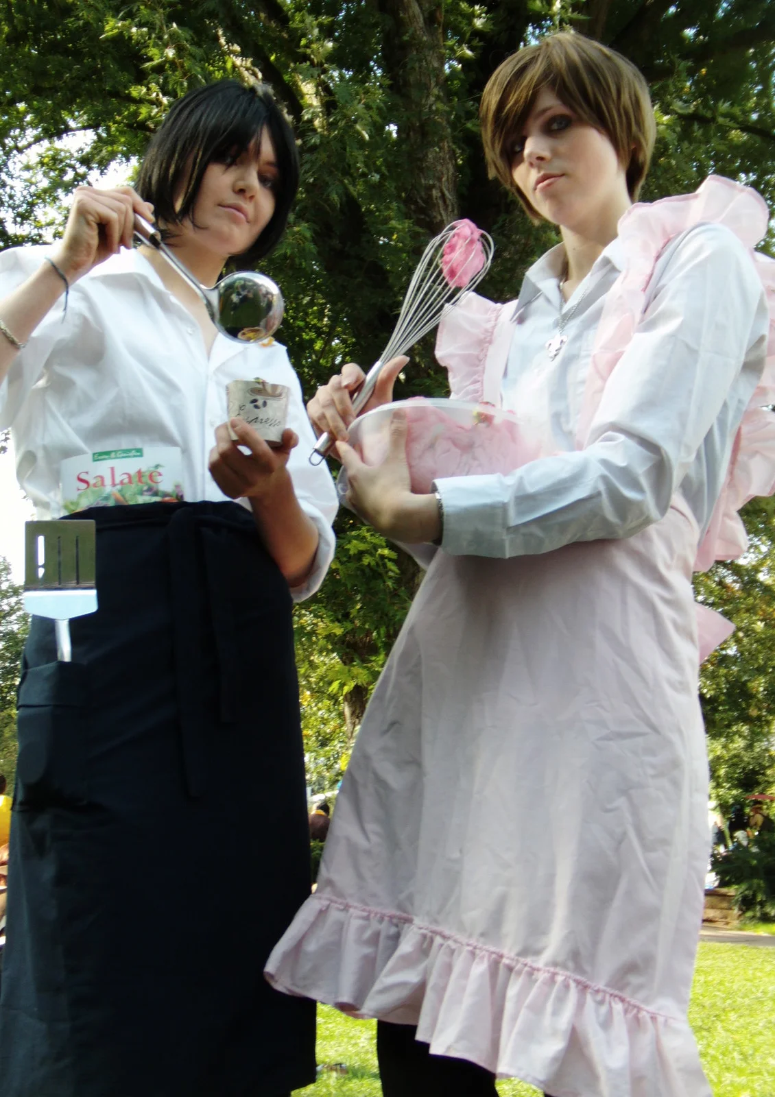 Cosplay-Cover: Lelouch Lamperouge Cooking-Outfit Artbook