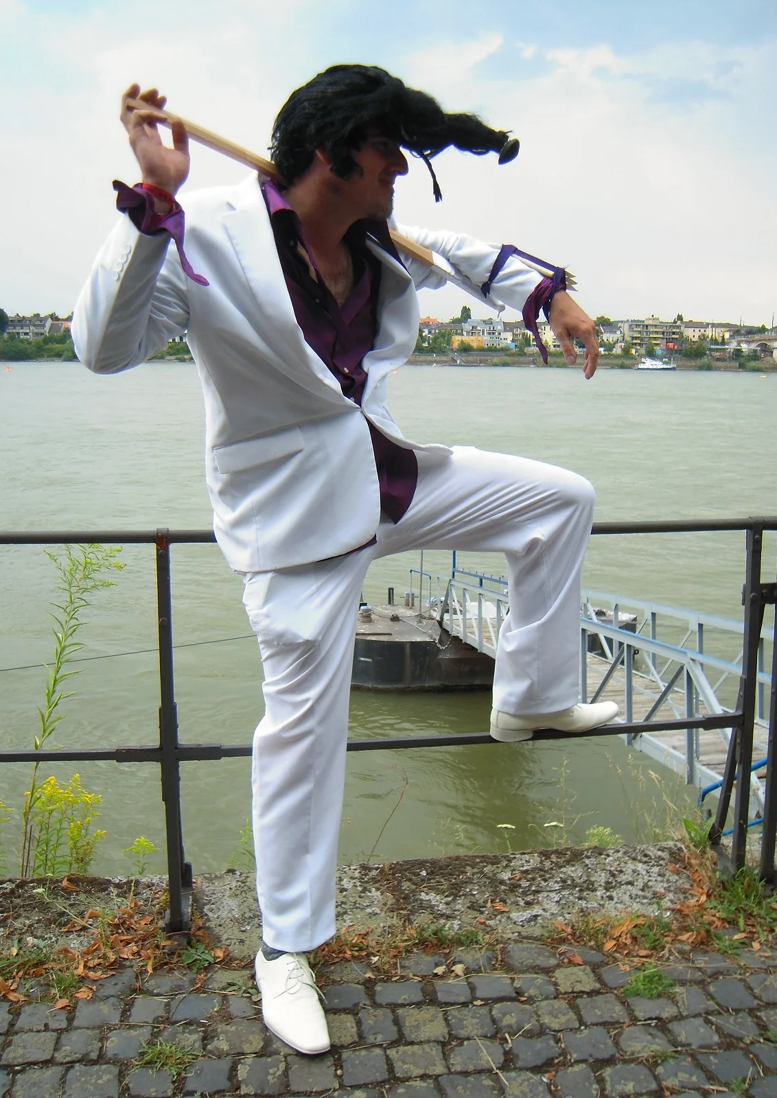 Cosplay-Cover: Holzschwert Ryu
