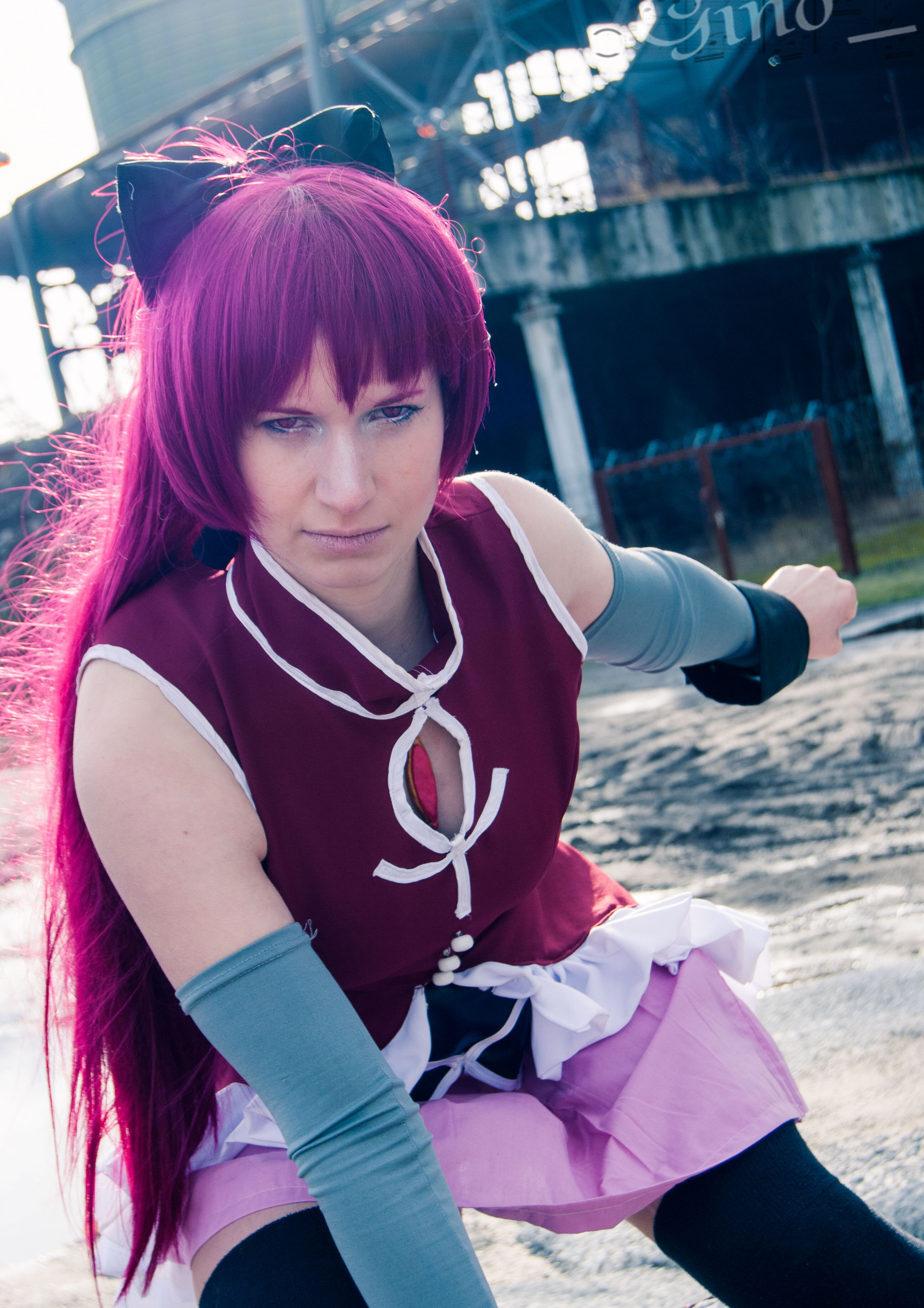 Cosplay-Cover: Kyoko Sakura (Magical Girl)