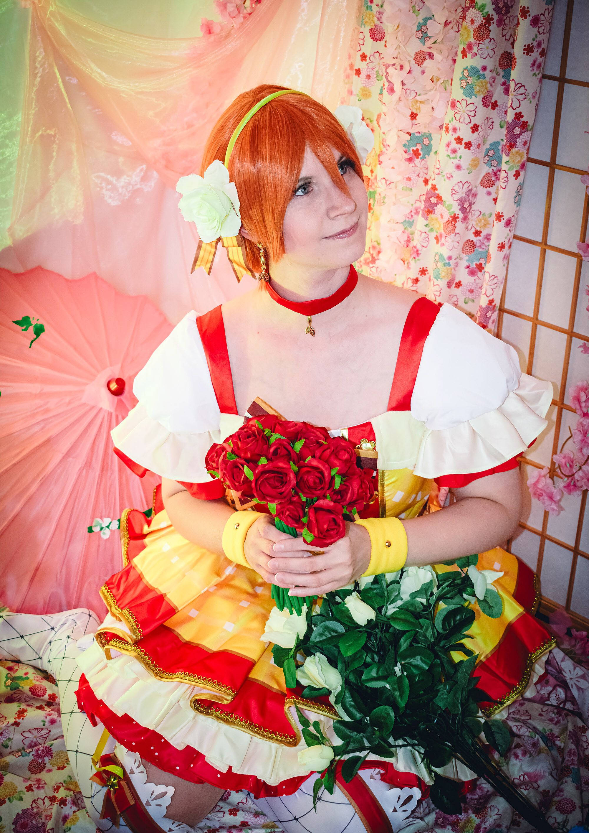 Cosplay-Cover: Rin Hoshizora [Flower Boquet]