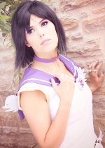 Cosplay-Cover: Sailor Saturn (Sailor Cosmos Guardian)