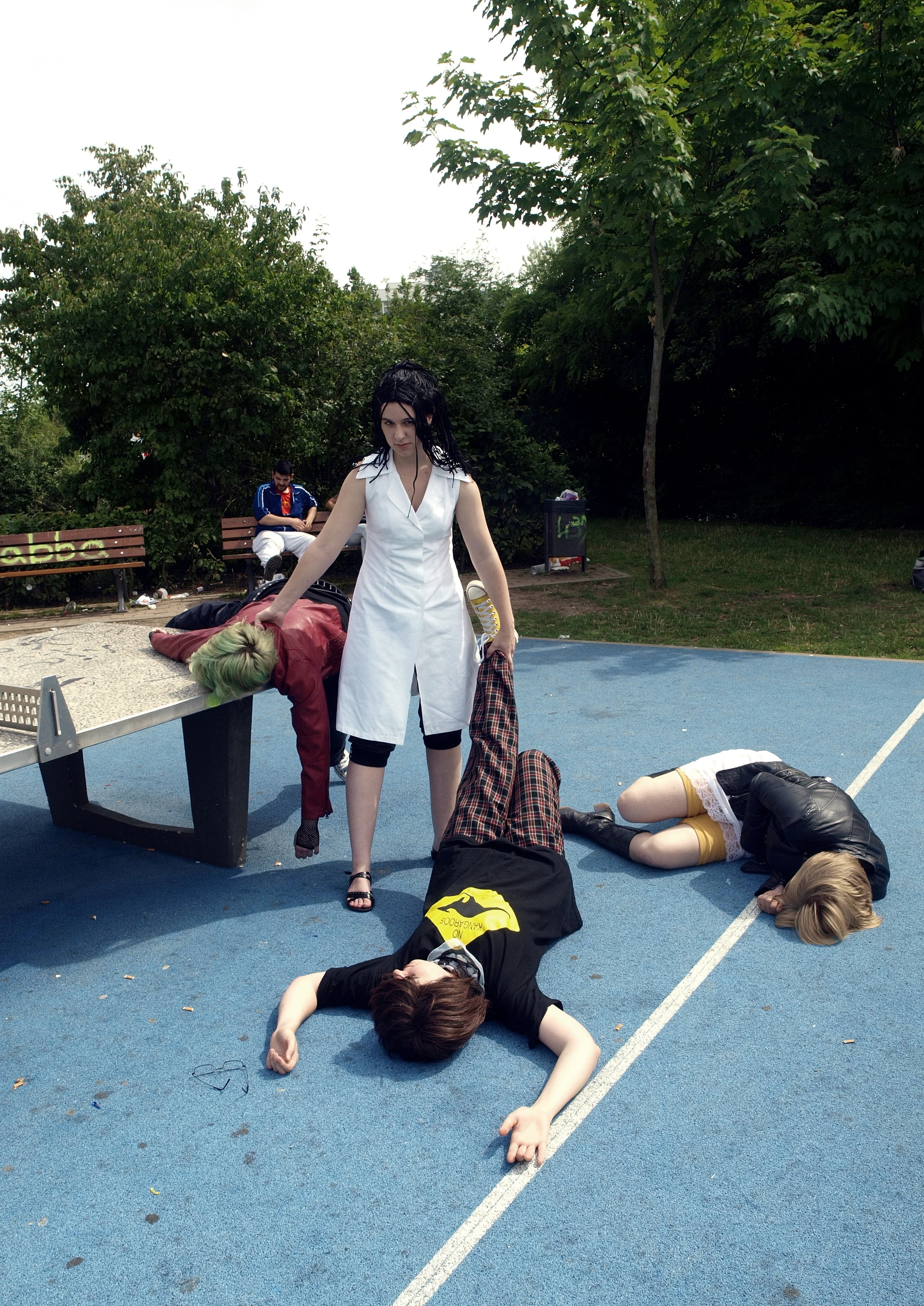 Cosplay-Cover: fem!Deutschland, Streetlook, Gang-Version