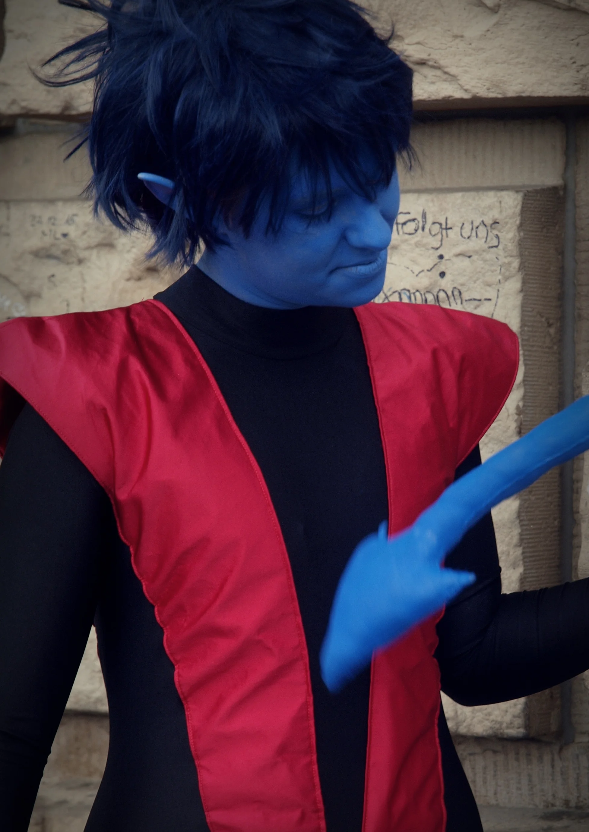 Cosplay-Cover: Nightcrawler aka Kurt Wagner