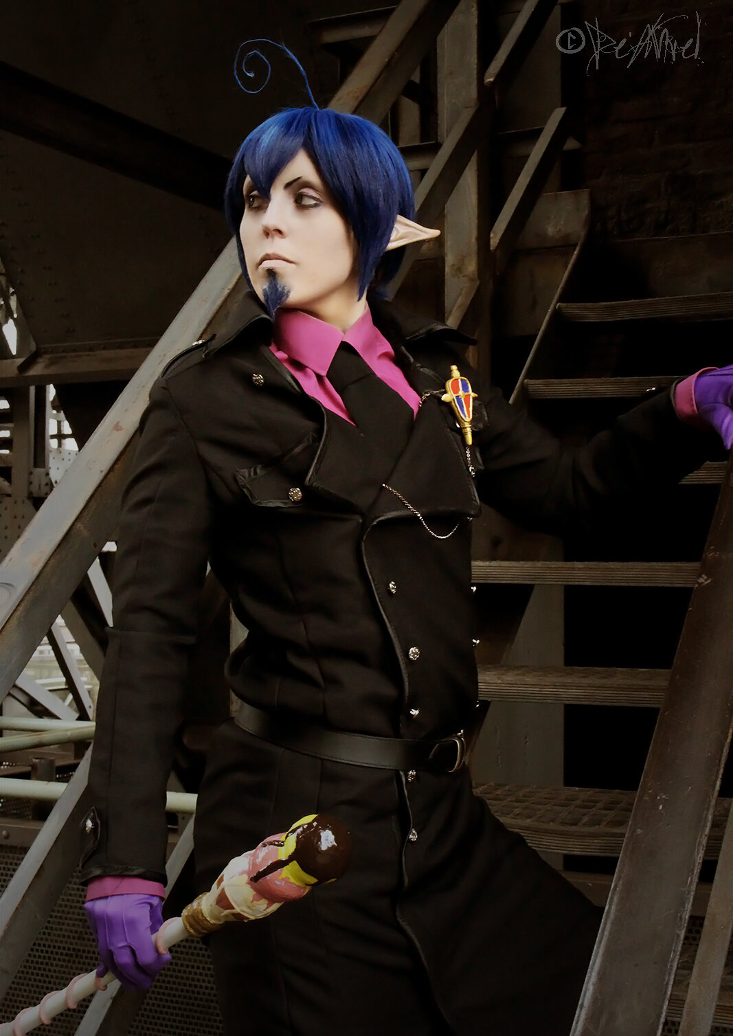 Cosplay-Cover: Mephisto Pheles ❤ Novel Version / Black Trenchcoat