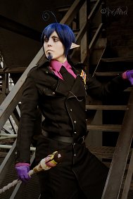 Cosplay-Cover: Mephisto Pheles ❤ Novel Version / Black Trenchcoat