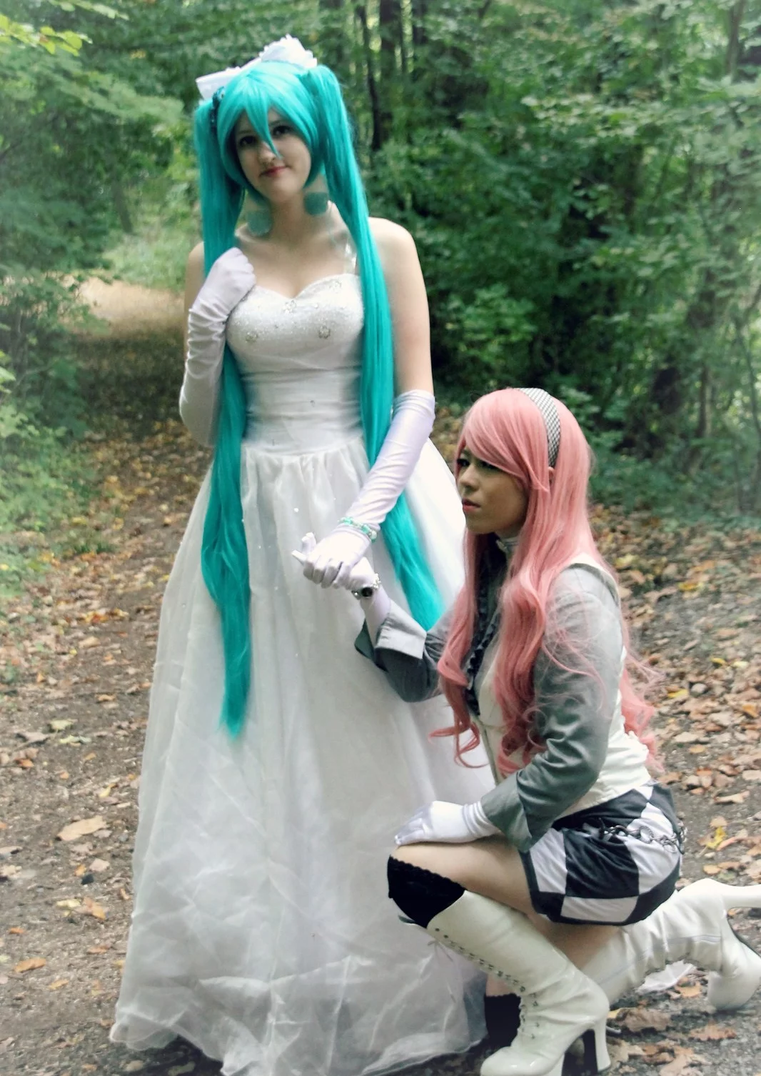 Cosplay-Cover: Miku Hatsune [White Queen]