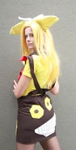 Cosplay-Cover: Girafarig (Gijinka)