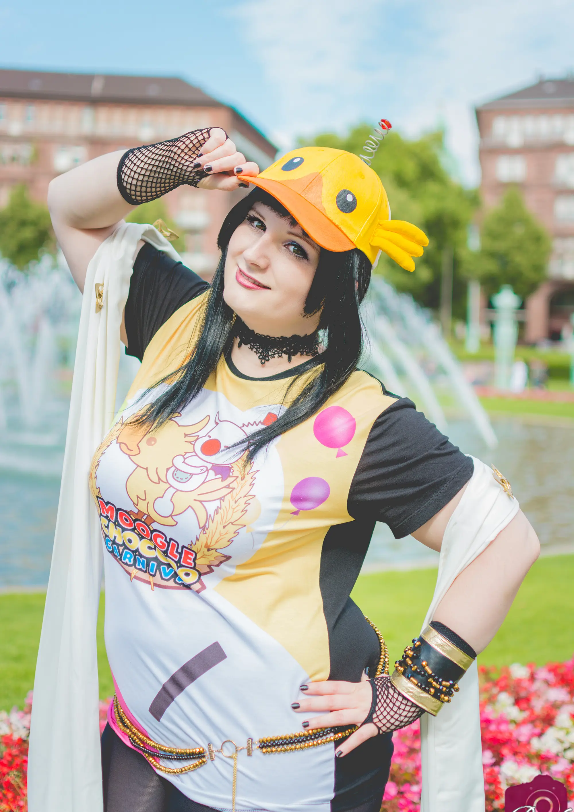 Cosplay-Cover: Gentiana [Final Fantasy XV Moogle Chocobo Carnival