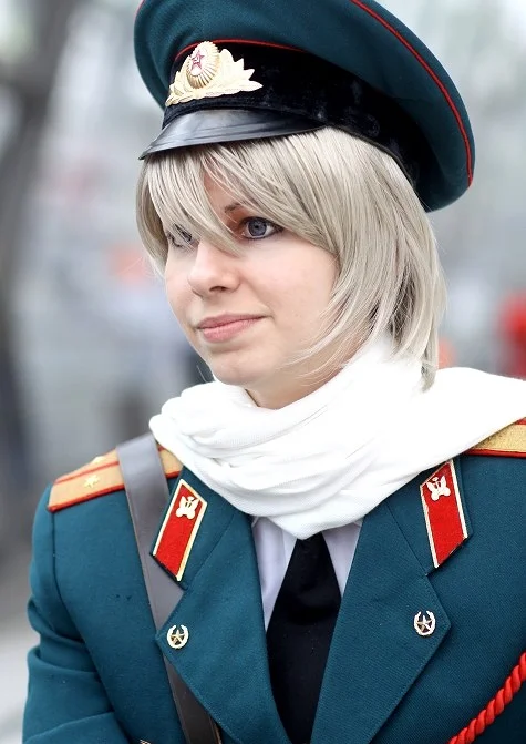 Cosplay-Cover: Ivan Braginski in KGB Uniform