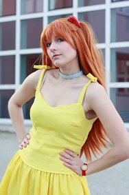 Cosplay-Cover: Asuka Sōryū Langley 『Yellow Dress』