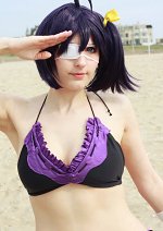 Cosplay-Cover: Rikka Takanashi 『Purple/Black Bikini』