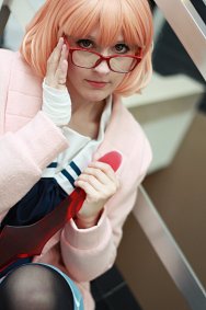 Cosplay-Cover: Mirai Kuriyama 『Winter School Uniform』