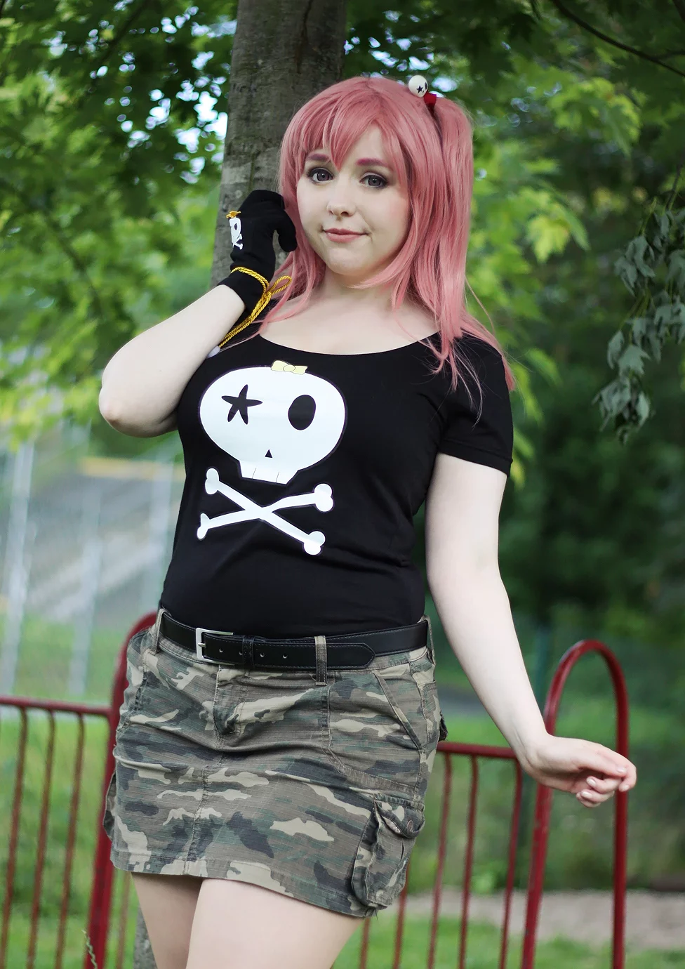 Cosplay-Cover: Honoka [Skull Shirt]