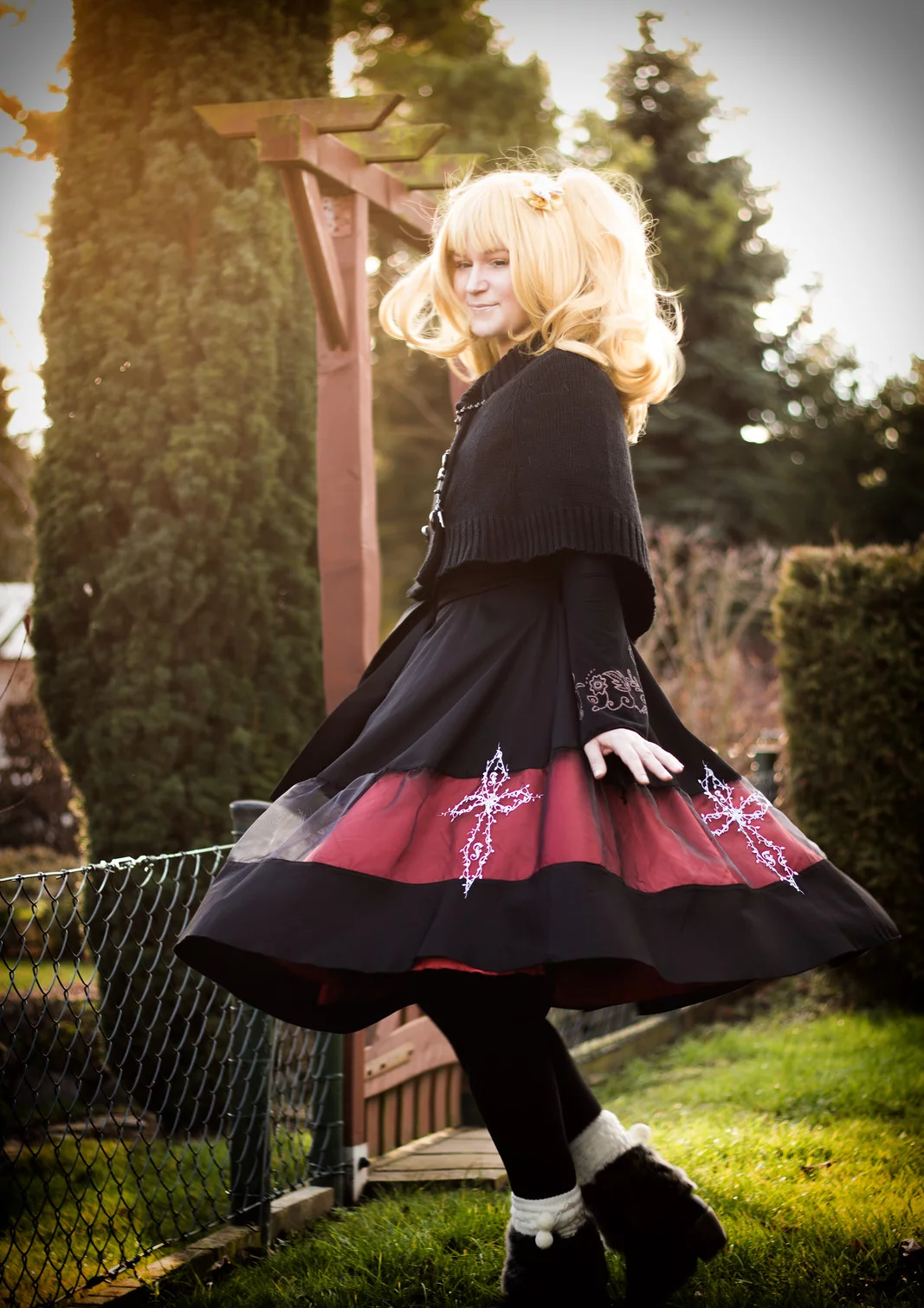 Cosplay-Cover: Yujiro Shihoudani -Prinzessin-Lolita Eigenkreation