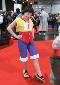 Cosplay-Cover: Monkey D. Luffy (Davy Back Fight - Roller Race)