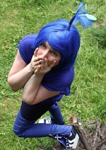 Cosplay-Cover: blauer Pikmin