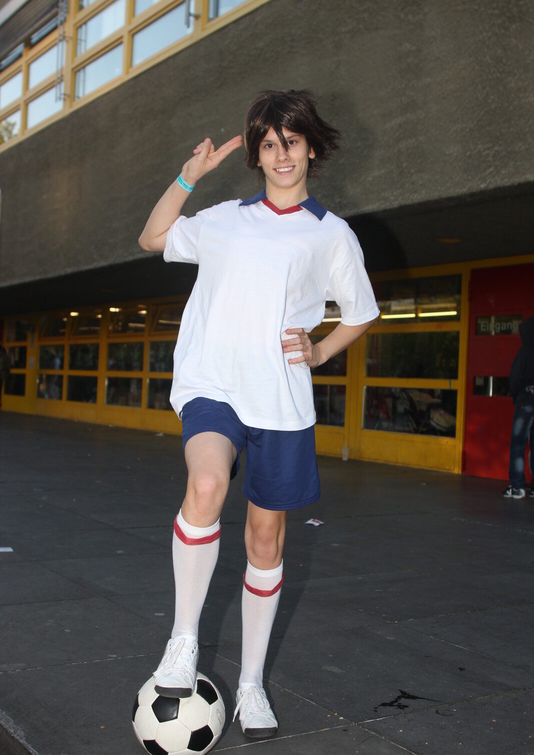 Cosplay-Cover: Kazuya Ichinose (Unicorn Trikot)