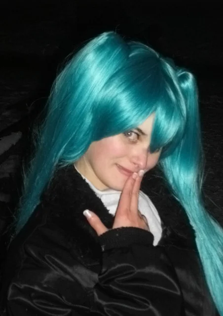Cosplay-Cover: Hatsune Miku Kimono