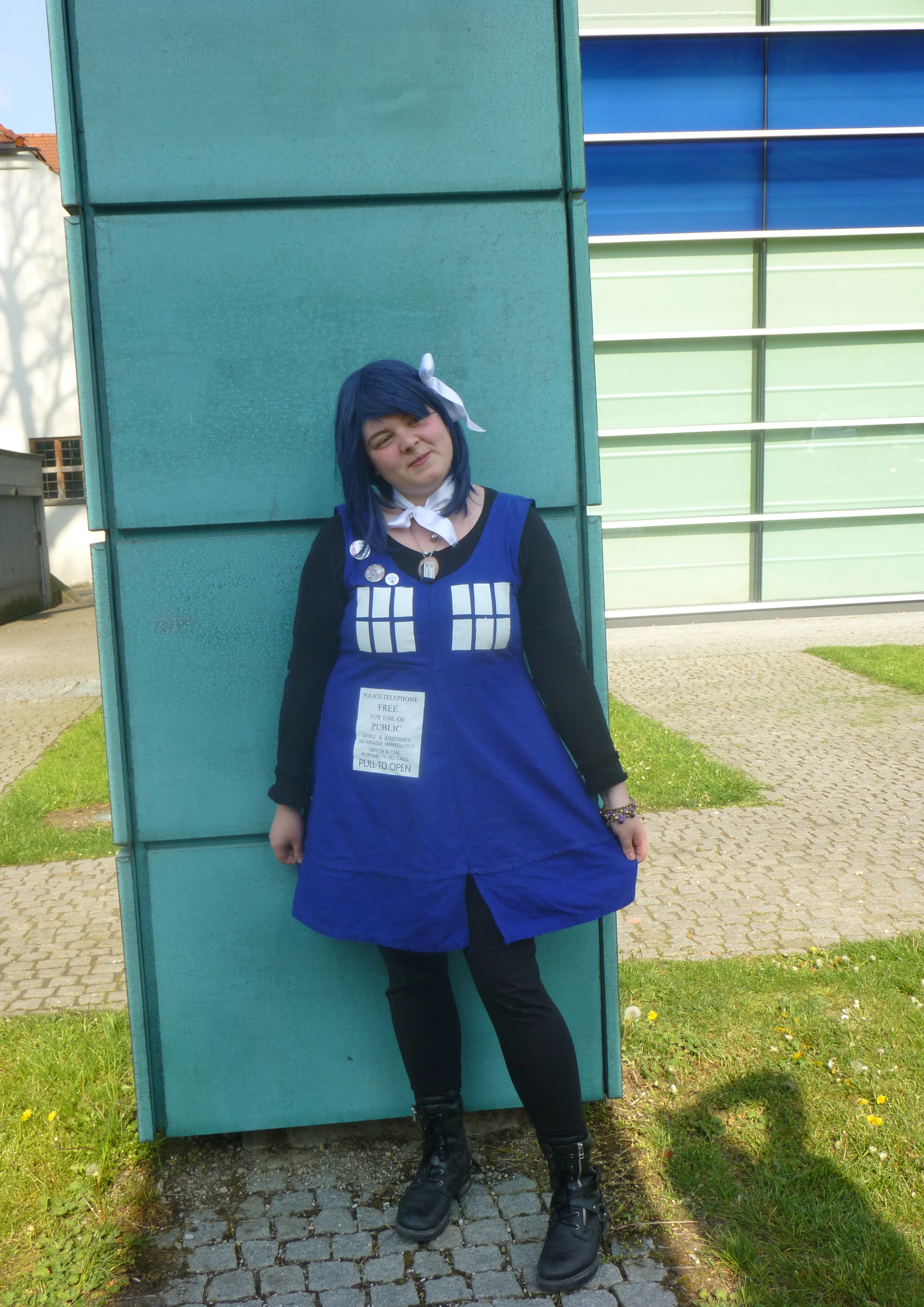 Cosplay-Cover: Tardis