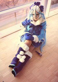 Cosplay-Cover: Snow Miku [Fluffy Coat Ver.]