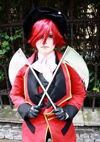 Cosplay-Cover: Grell (Flashback OVA) (rote Version)