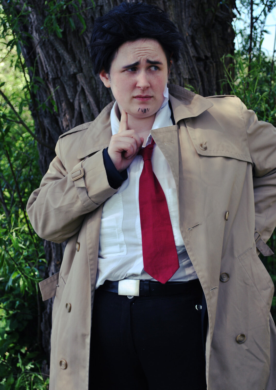 Cosplay-Cover: Dick Gumshoe (young)