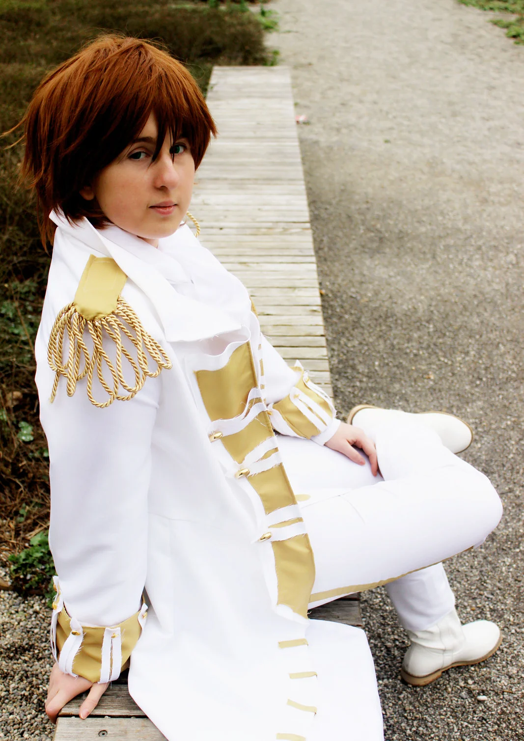 Cosplay-Cover: Suzaku Kururugi (DVD Cover R1)