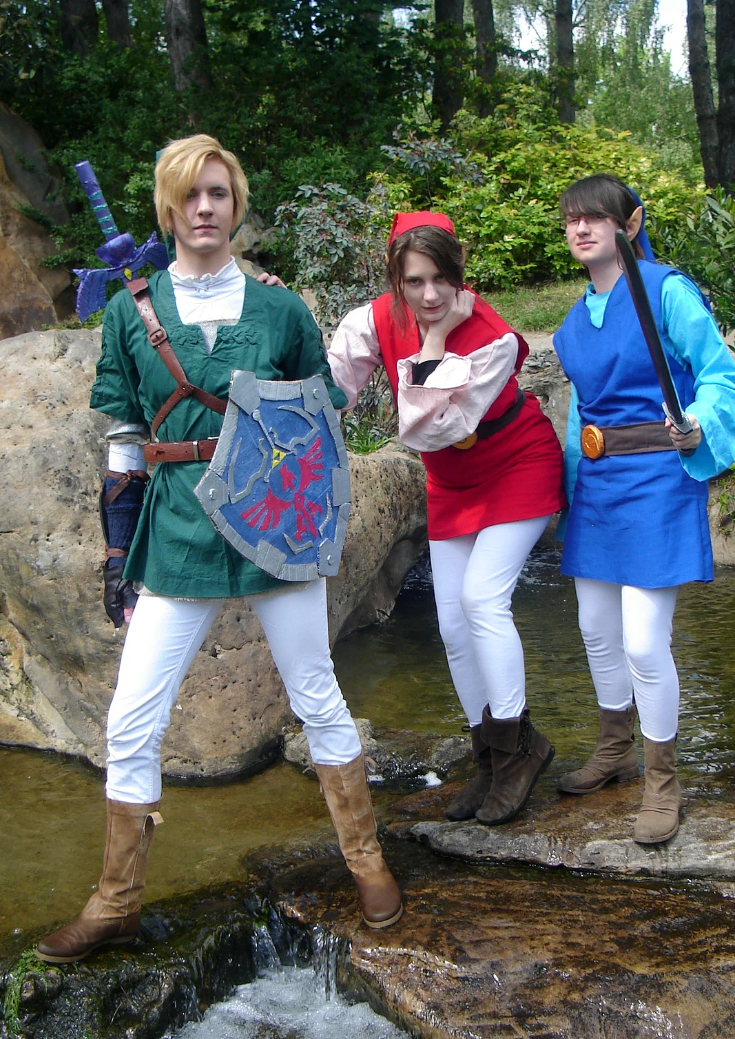 Cosplay-Cover: Blue (Four Swords)