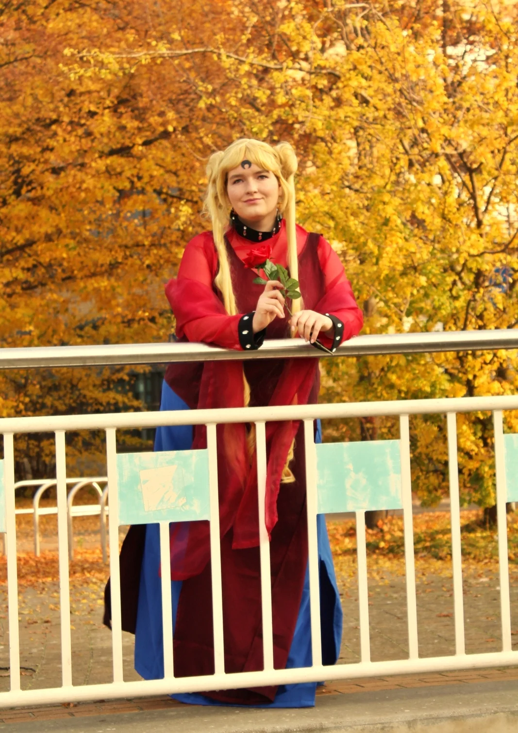 Cosplay-Cover: Bunny Tsukino (Halloween Black Lady)