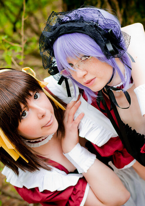 Cosplay-Cover: Haruhi Suzumiya (Maid)