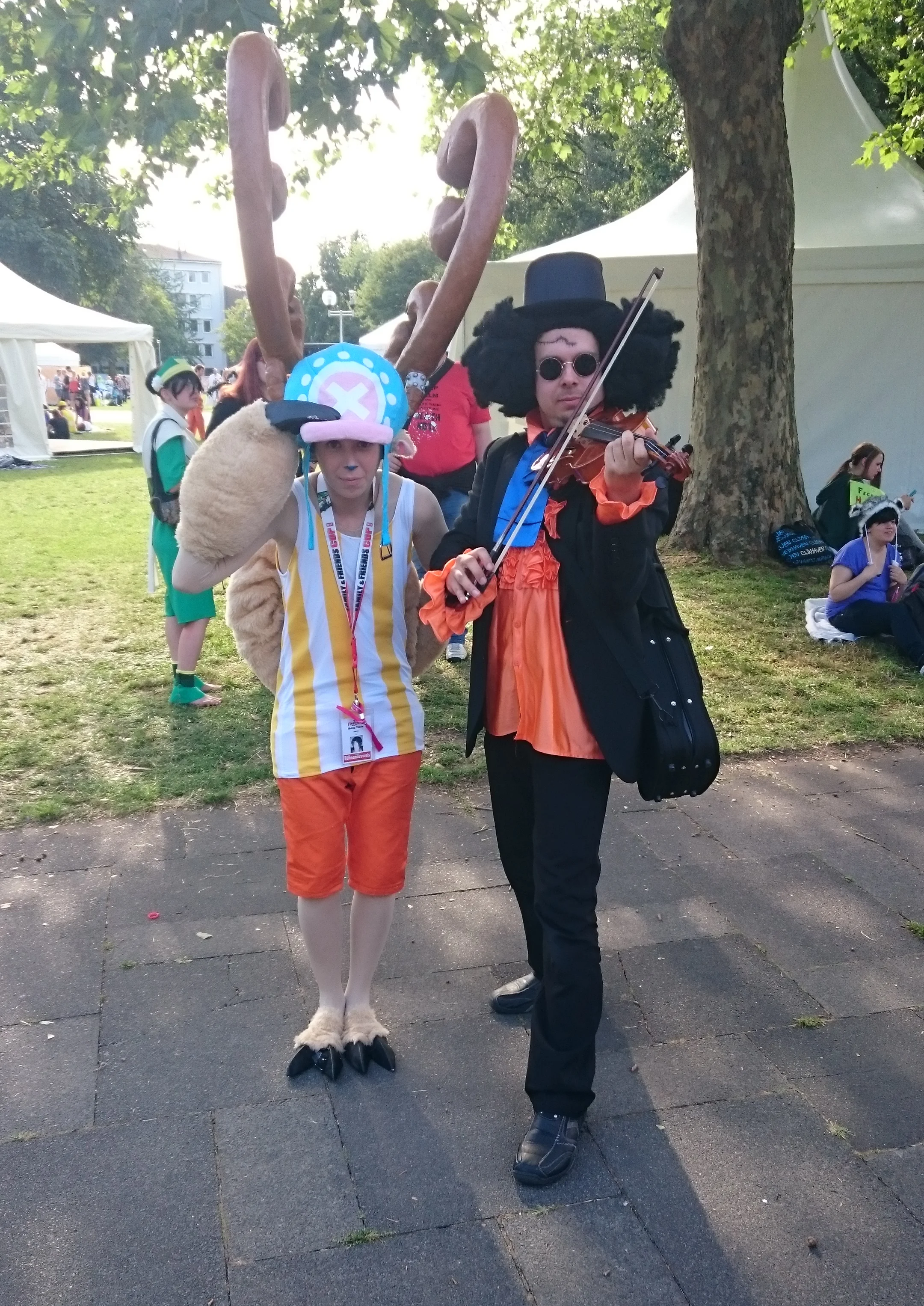 Cosplay-Cover: Brook (Lebend)