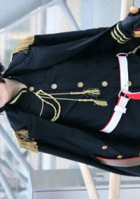 Cosplay-Cover: Honda Kiku/ Japan [schwarze Uniform]